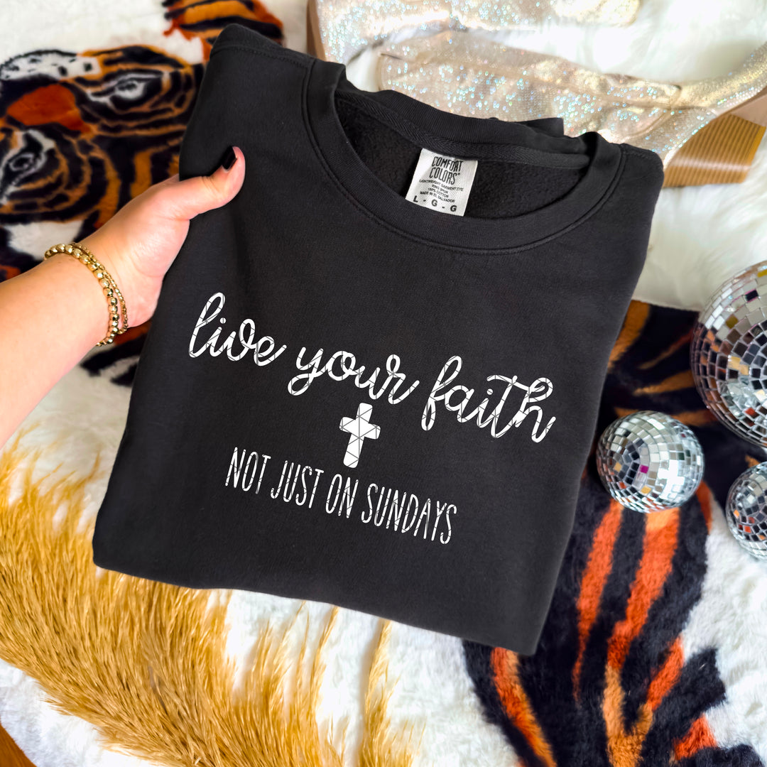 Live Your Faith DTF Print