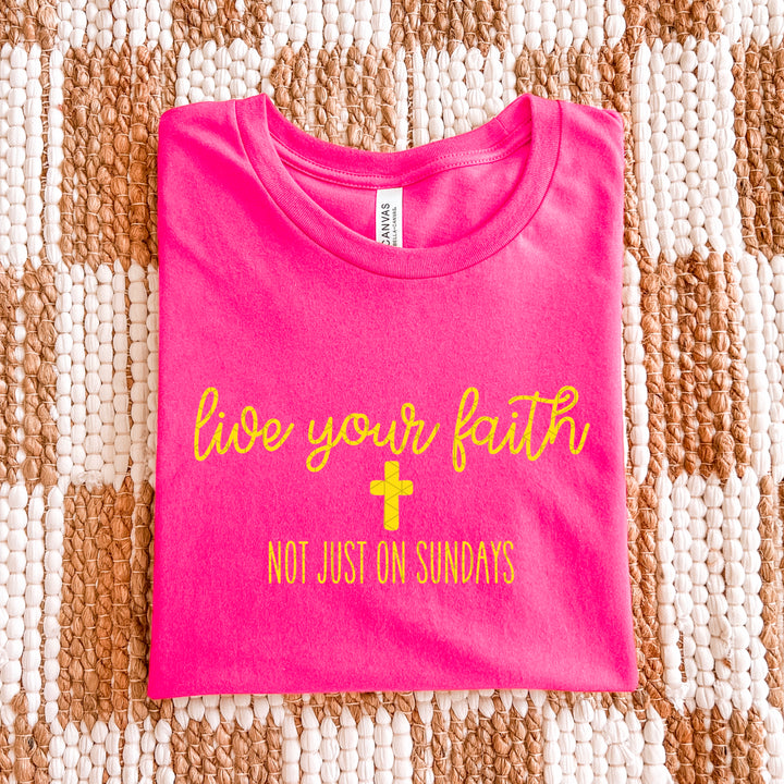 Live Your Faith DTF Print