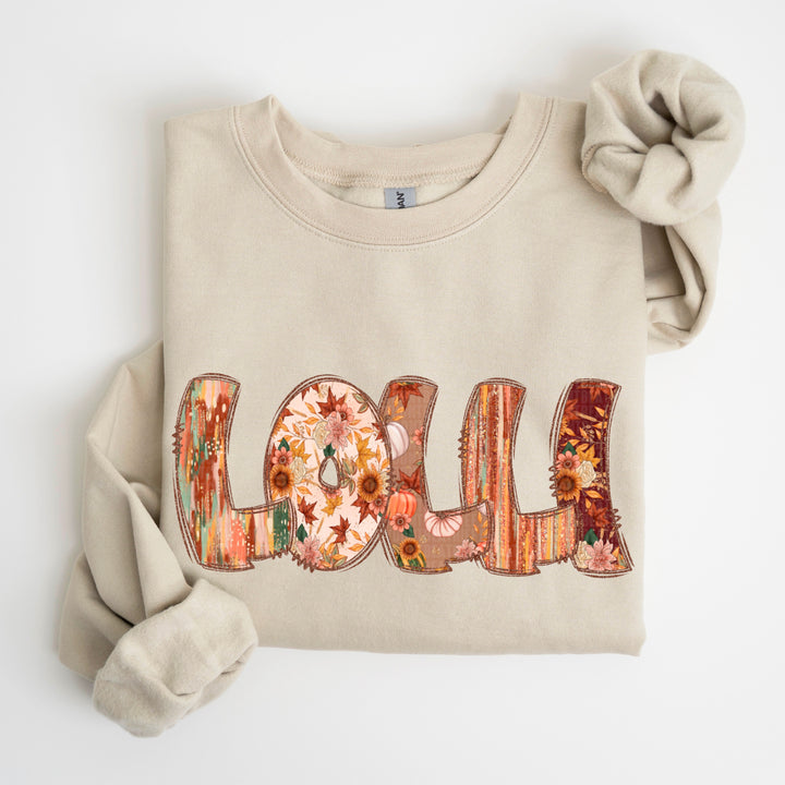 Fall Floral Names DTF Print