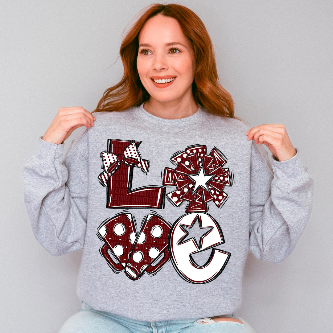 Love Cheer Collection DTF Print