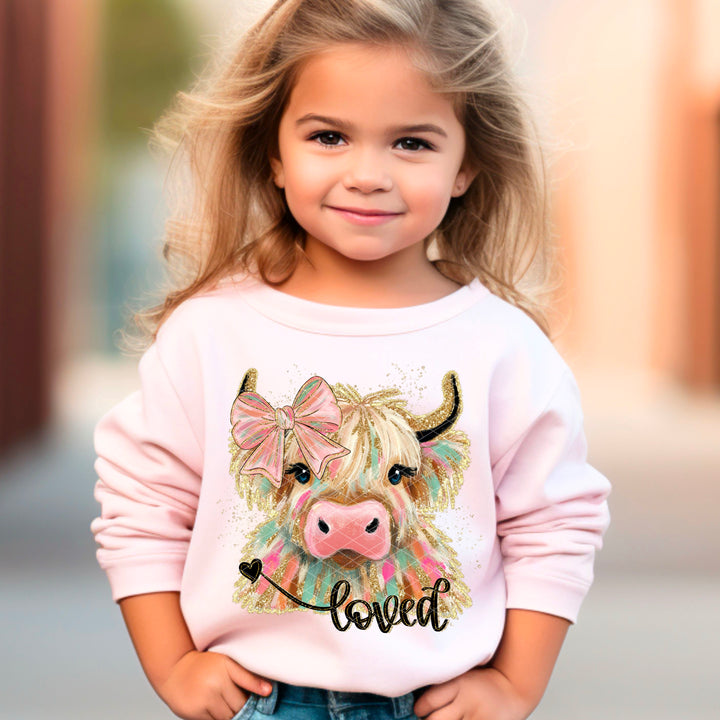 Loved Highland DTF Print