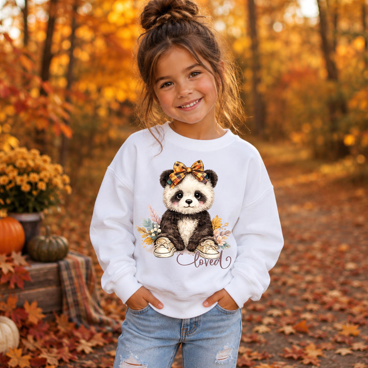 Loved Panda DTF Print