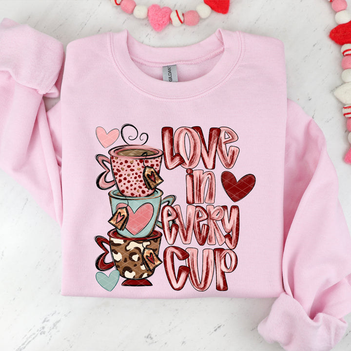 Love In Every Cup DTF Print