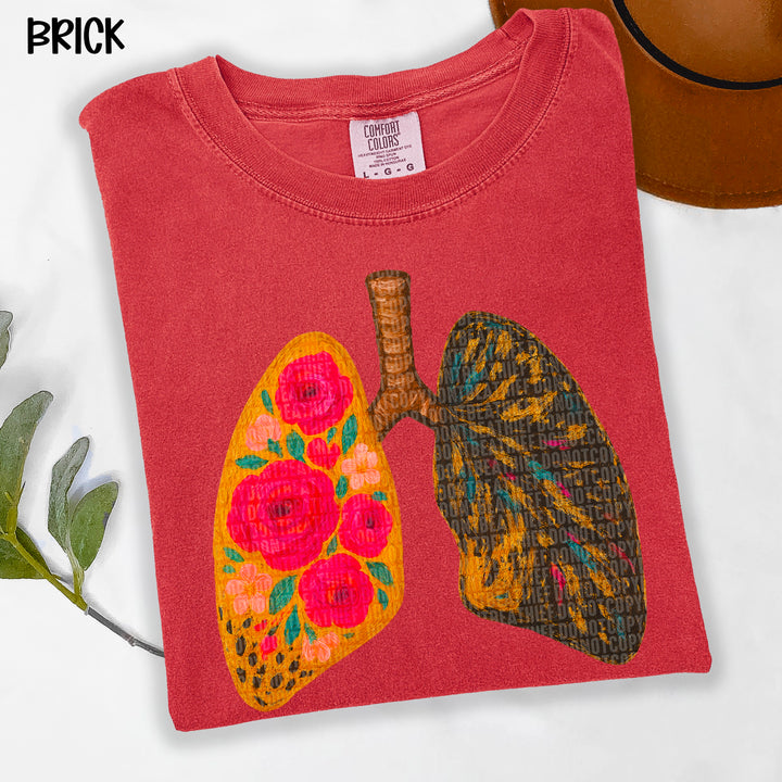Lungs DTF Print