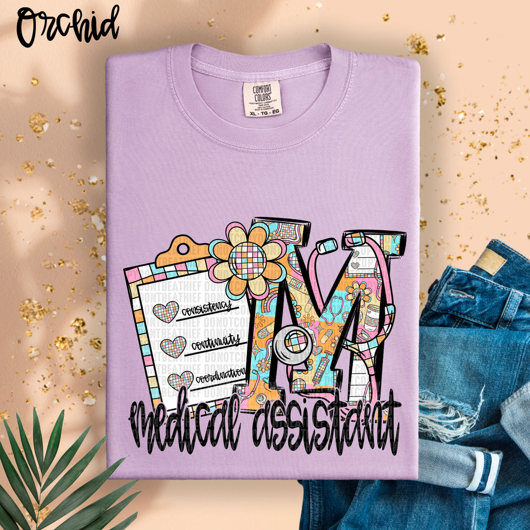 Retro Medical Collection DTF Print