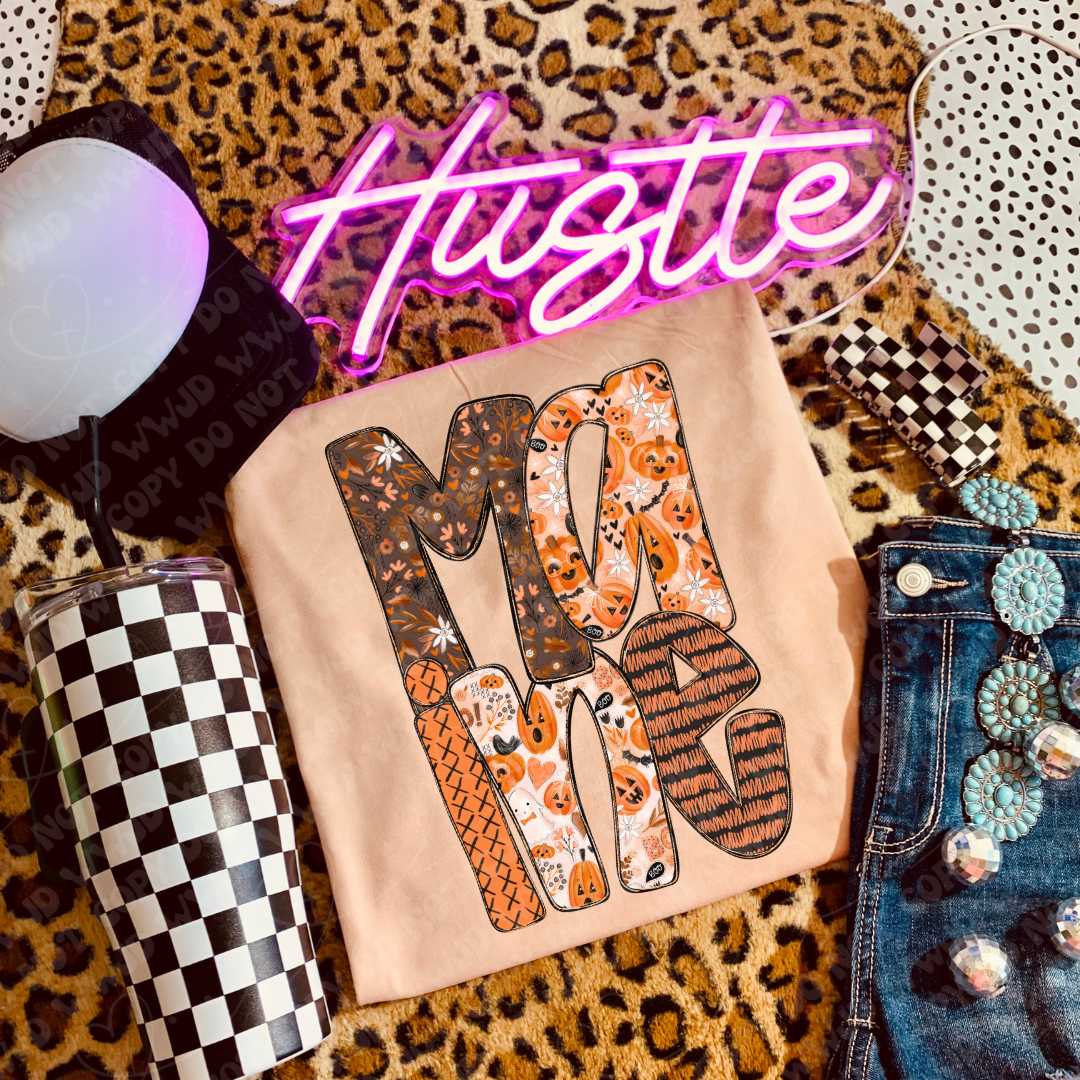 State Pumpkin Alpha DTF Print