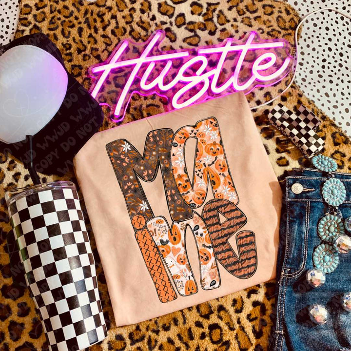 State Pumpkin Alpha DTF Print