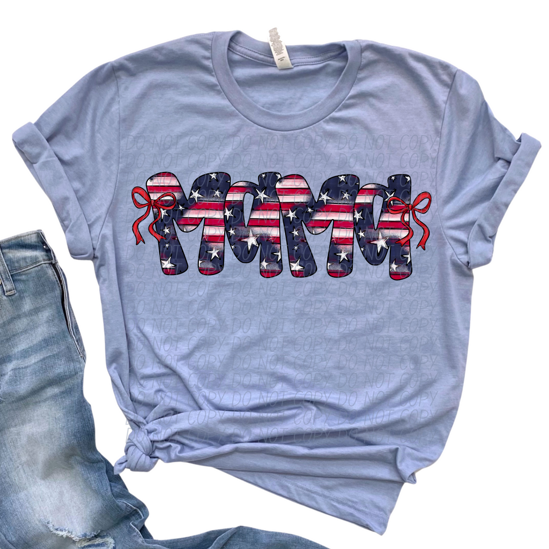 Mama Distressed DTF Print