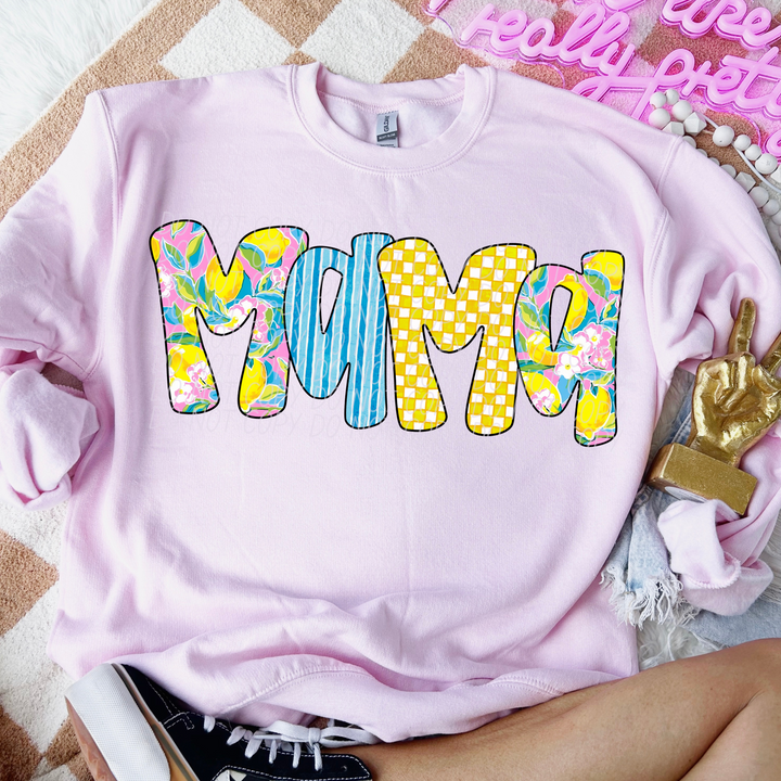 Citrus Names DTF Print