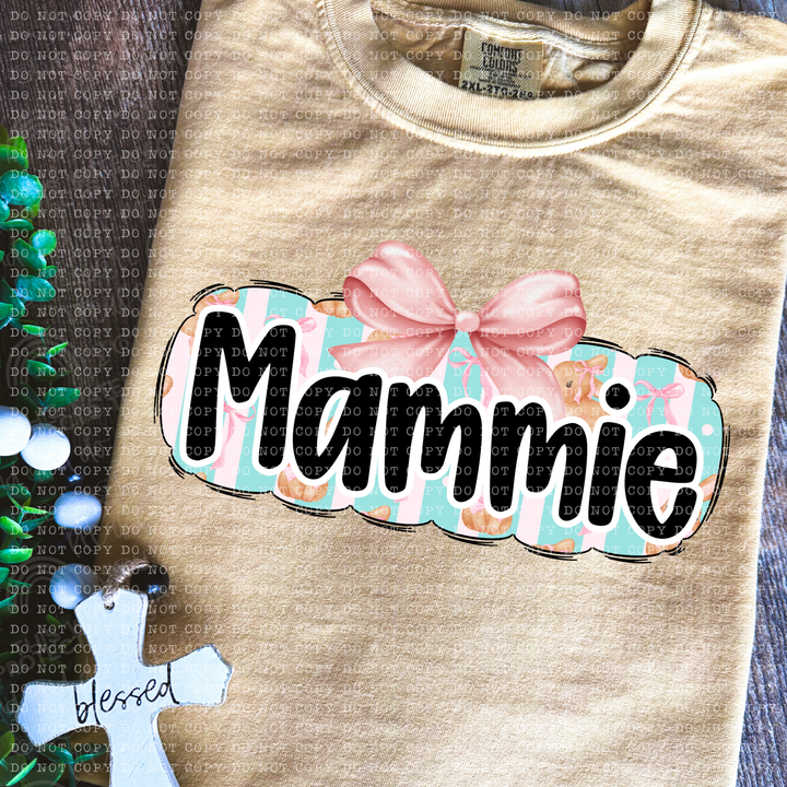 Coquette Bunny Names DTF Print
