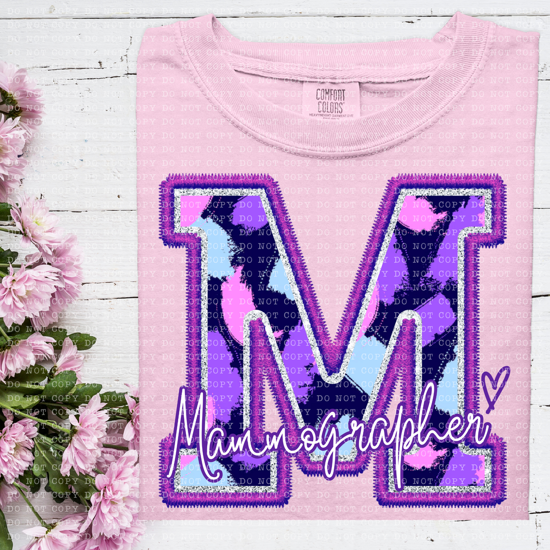 Perfectly Purple Occupations DTF Print