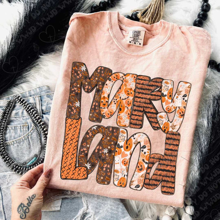 State Pumpkin Alpha DTF Print