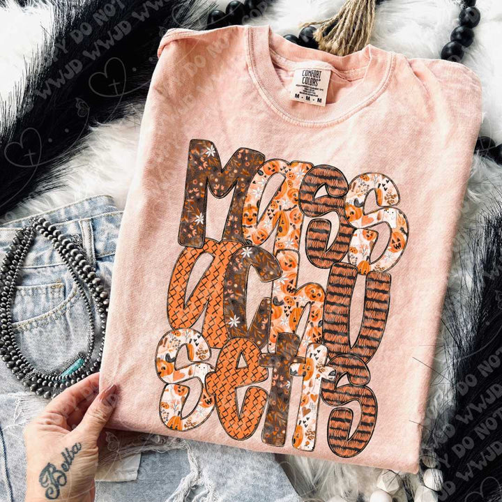 State Pumpkin Alpha DTF Print