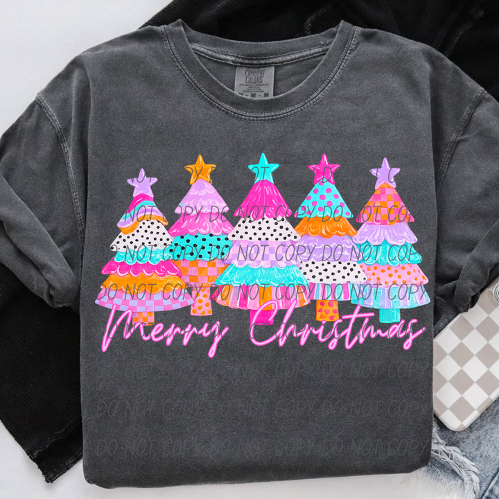 Merry Christmas DTF Print