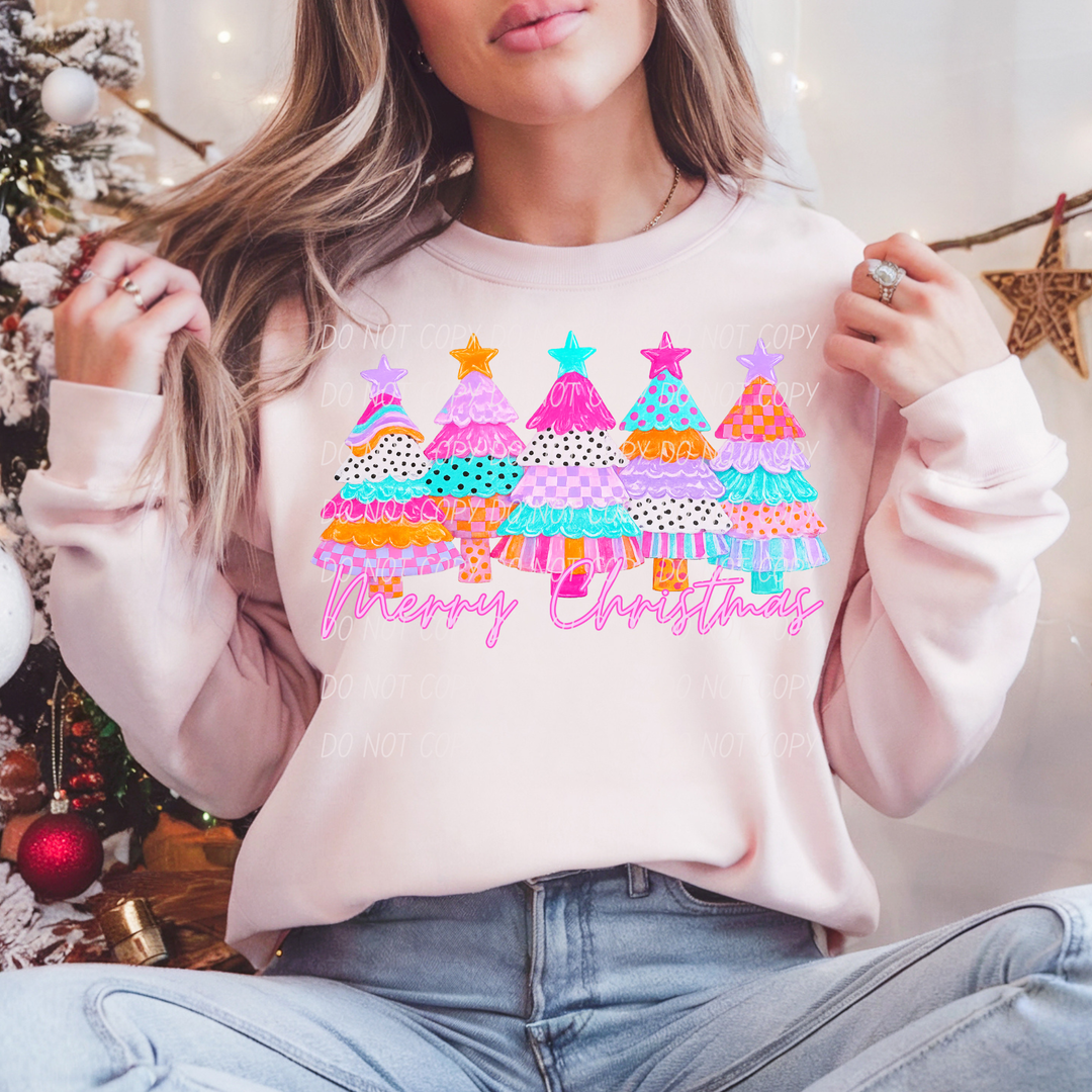 Merry Christmas DTF Print