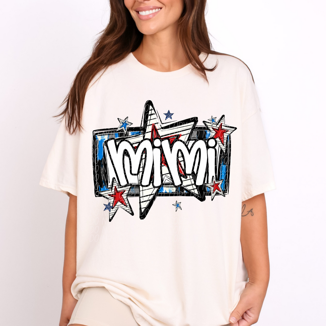 Patriotic Family Names DTF Print