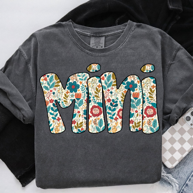 Fall Boho Names and Titles DTF Print