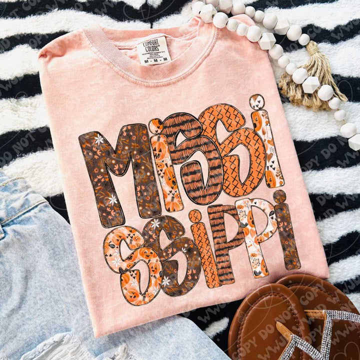 State Pumpkin Alpha DTF Print