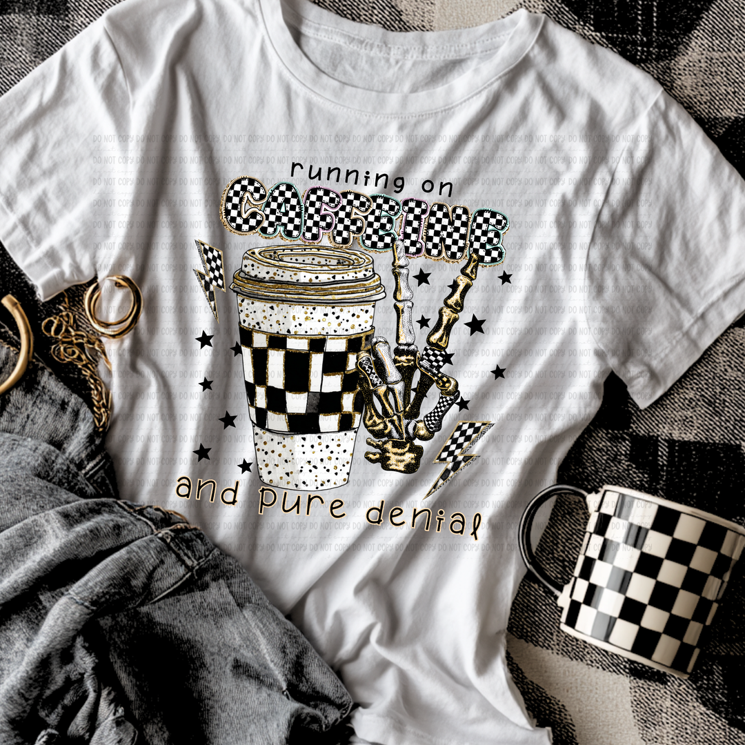 Running on Caffiene and DTF Print