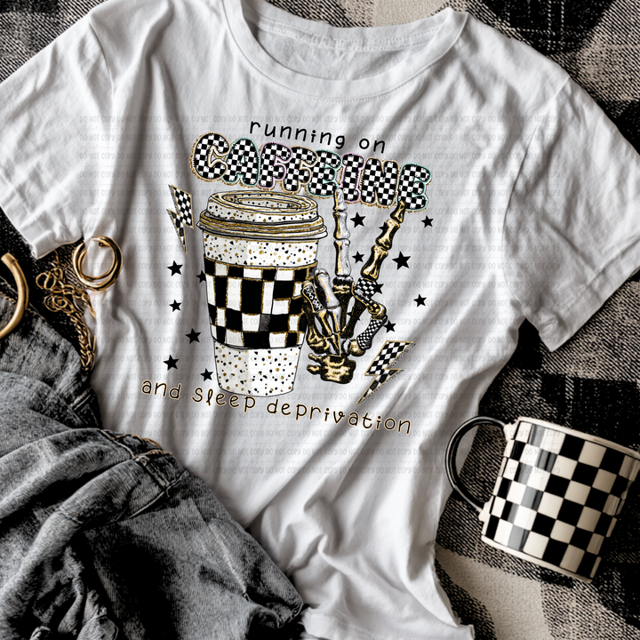 Running on Caffiene and DTF Print