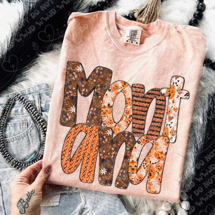 State Pumpkin Alpha DTF Print