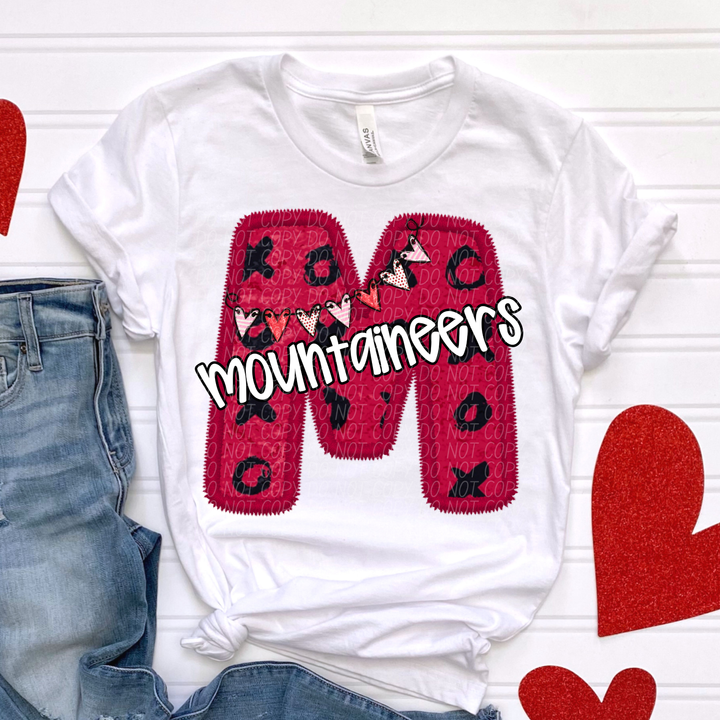 Valentines Day School Spirit R-S DTF Print