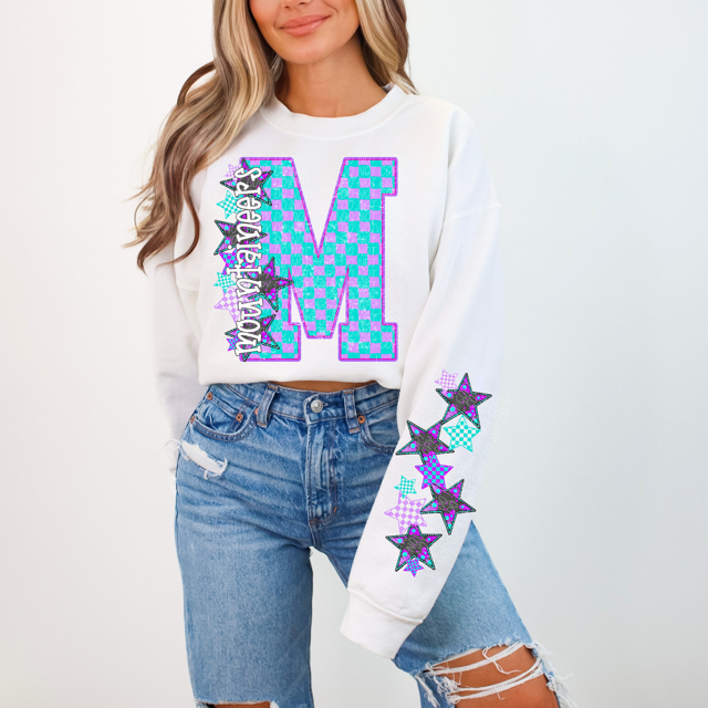 Varsity Stars Mascots (Listing 1 of 2) DTF Print