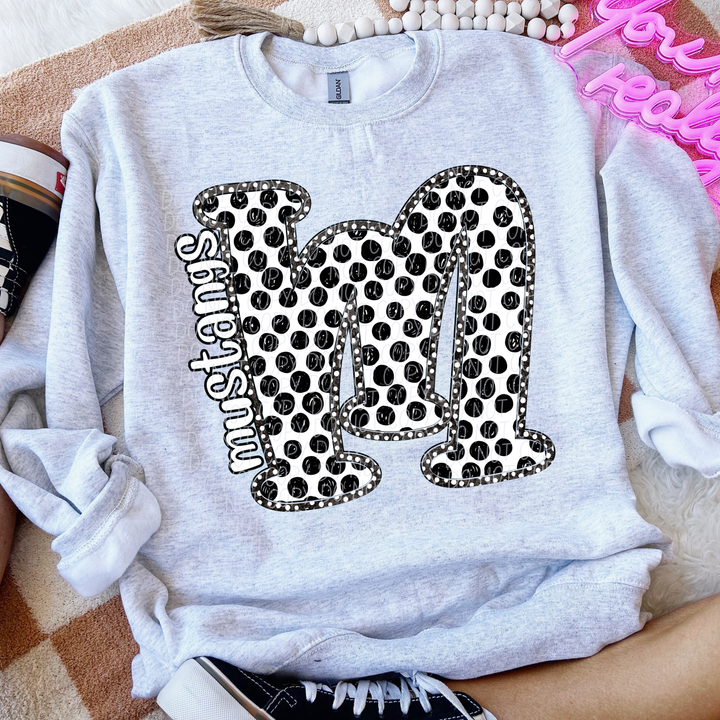 Polka Dot Mascots Youth DTF Print