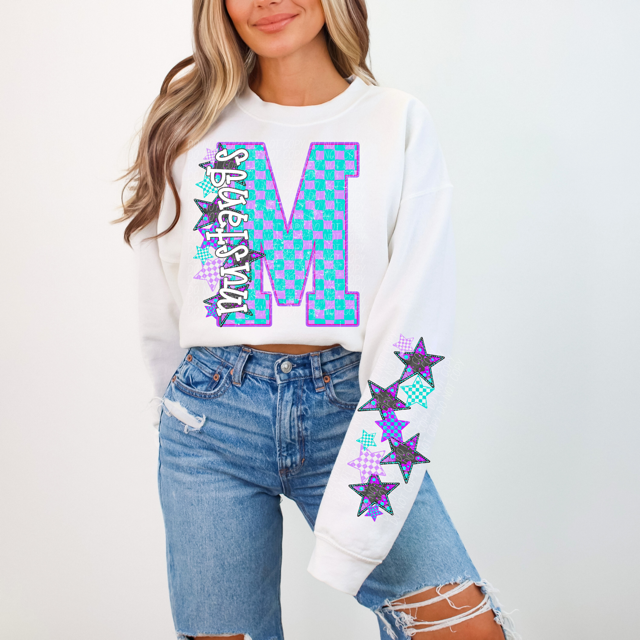 Varsity Stars Mascots (Listing 1 of 2) DTF Print