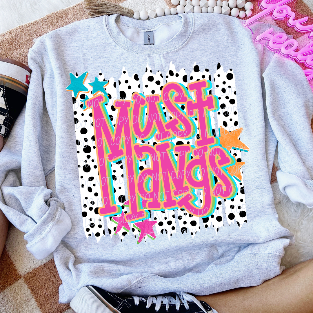 Lotty Dotty Mascots DTF Print