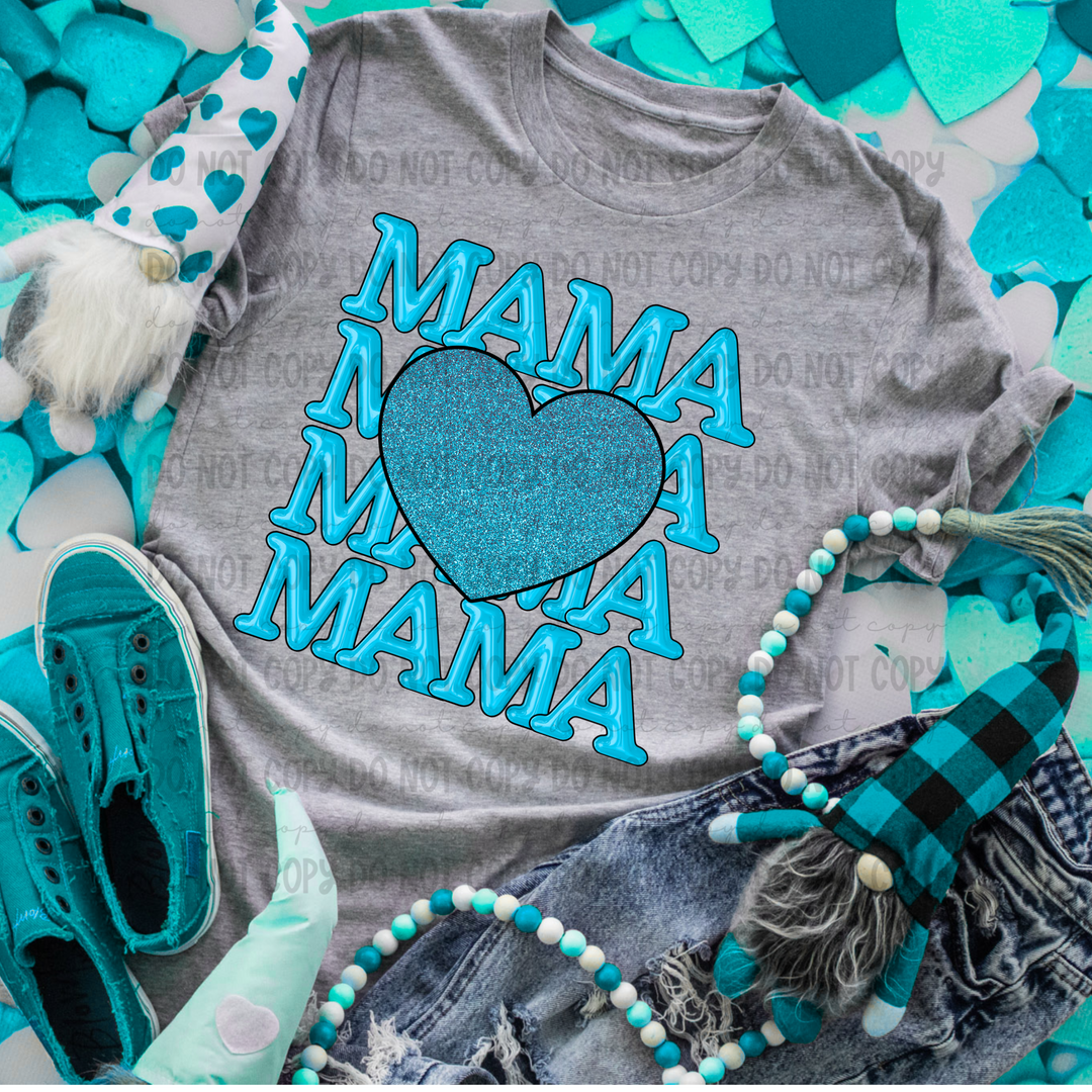 Mama Bubble Stack DTF Print