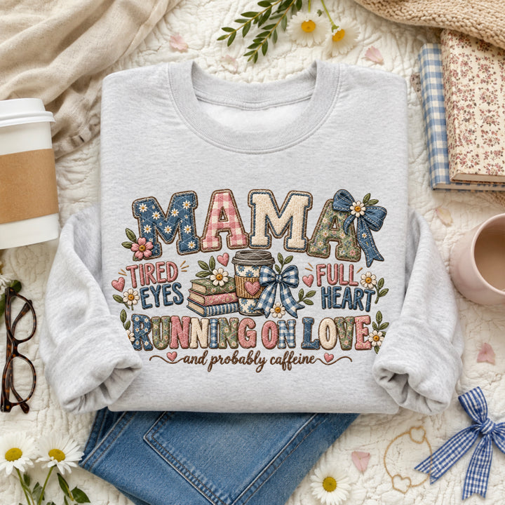 Mama Running On Love DTF Print