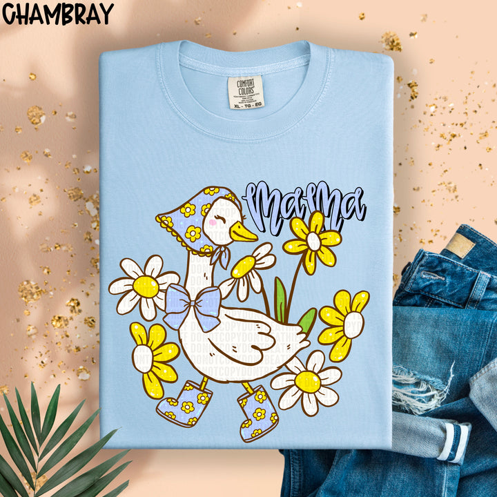 Mama Spring Goose DTF Print