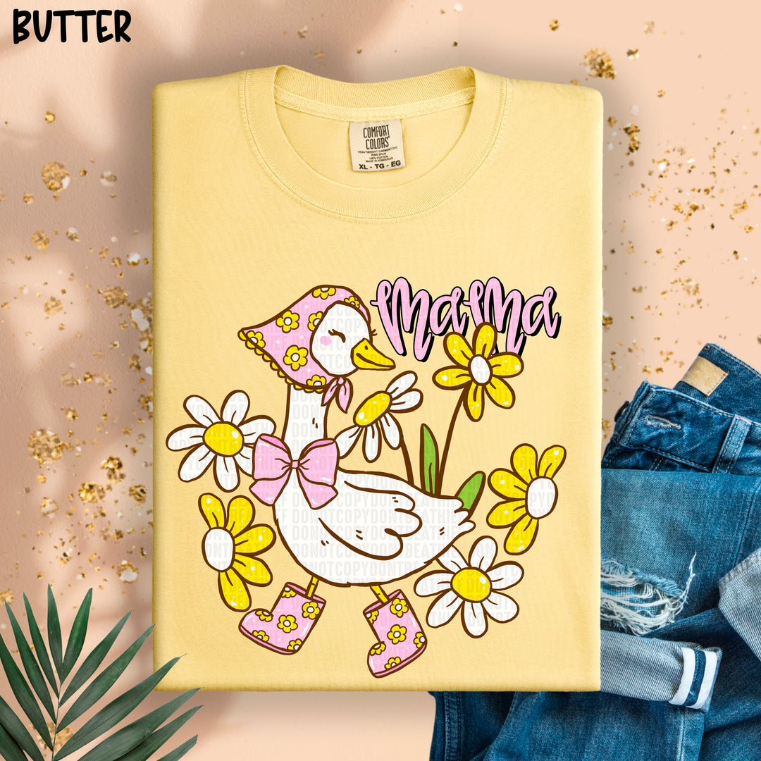 Mama Spring Goose DTF Print