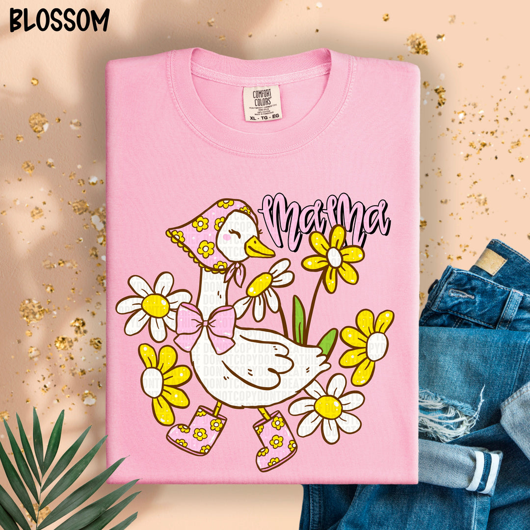 Mama Spring Goose DTF Print
