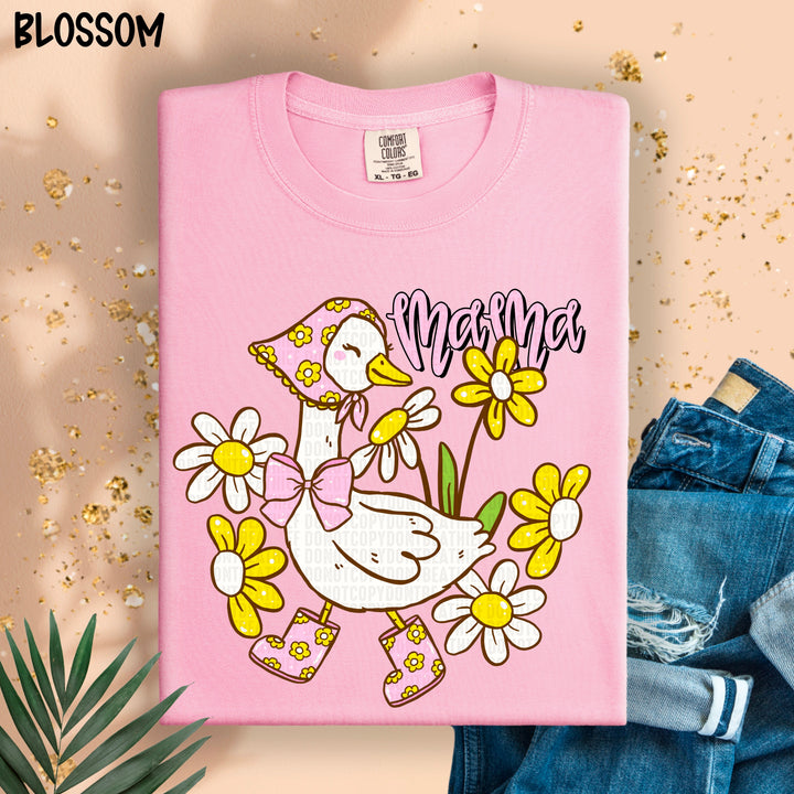 Mama Spring Goose DTF Print