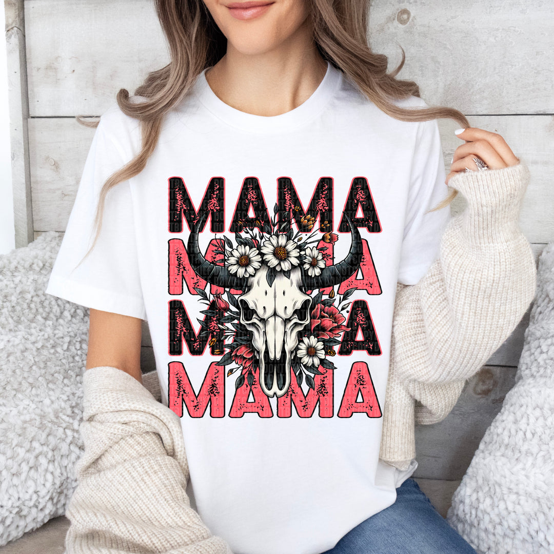 Mama Western DTF Print