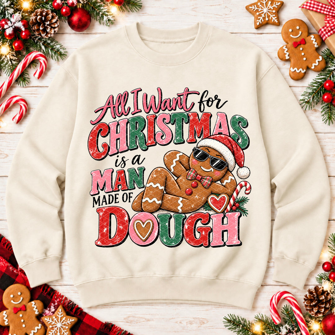 Man Made Of Dough DTF Print