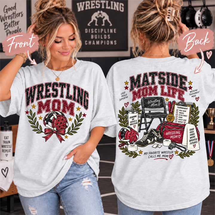 Mat Side Mom Life DTF Print