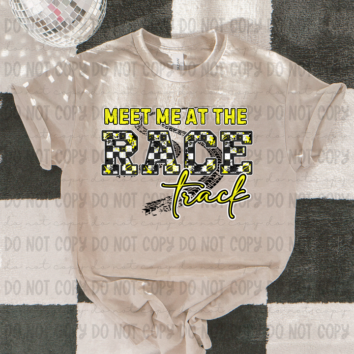 Meet me at the Race Track DTF Print