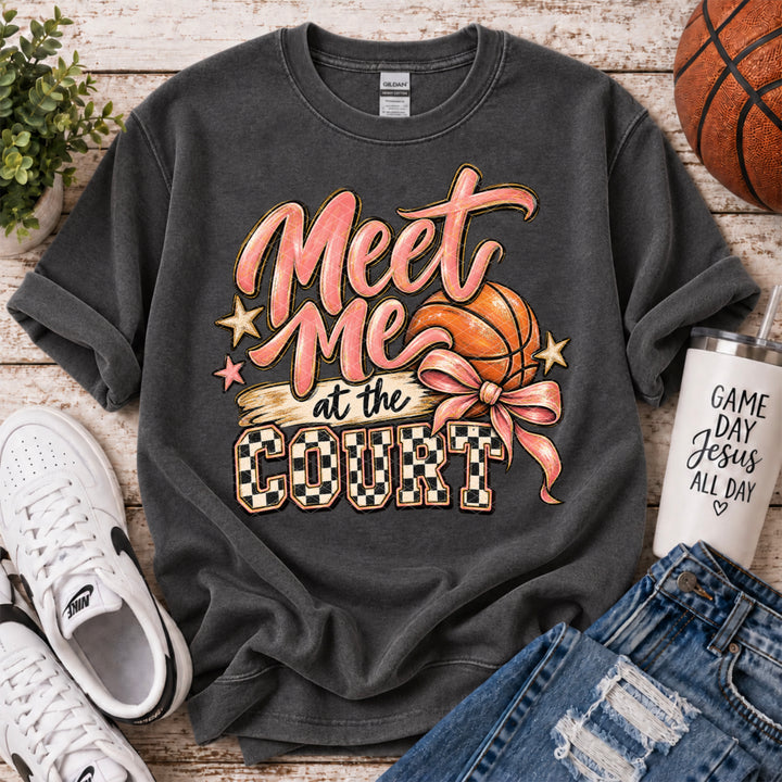 Meet Me At The Court Girly DTF Print