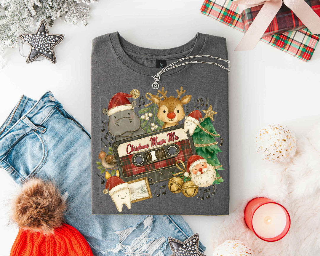 Christmas Movie Mix DTF Print