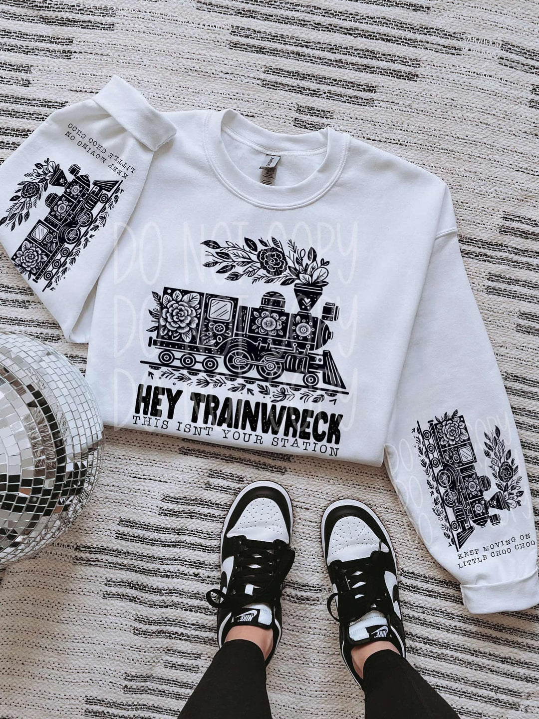 Hey Trainwreck Set DTF Print