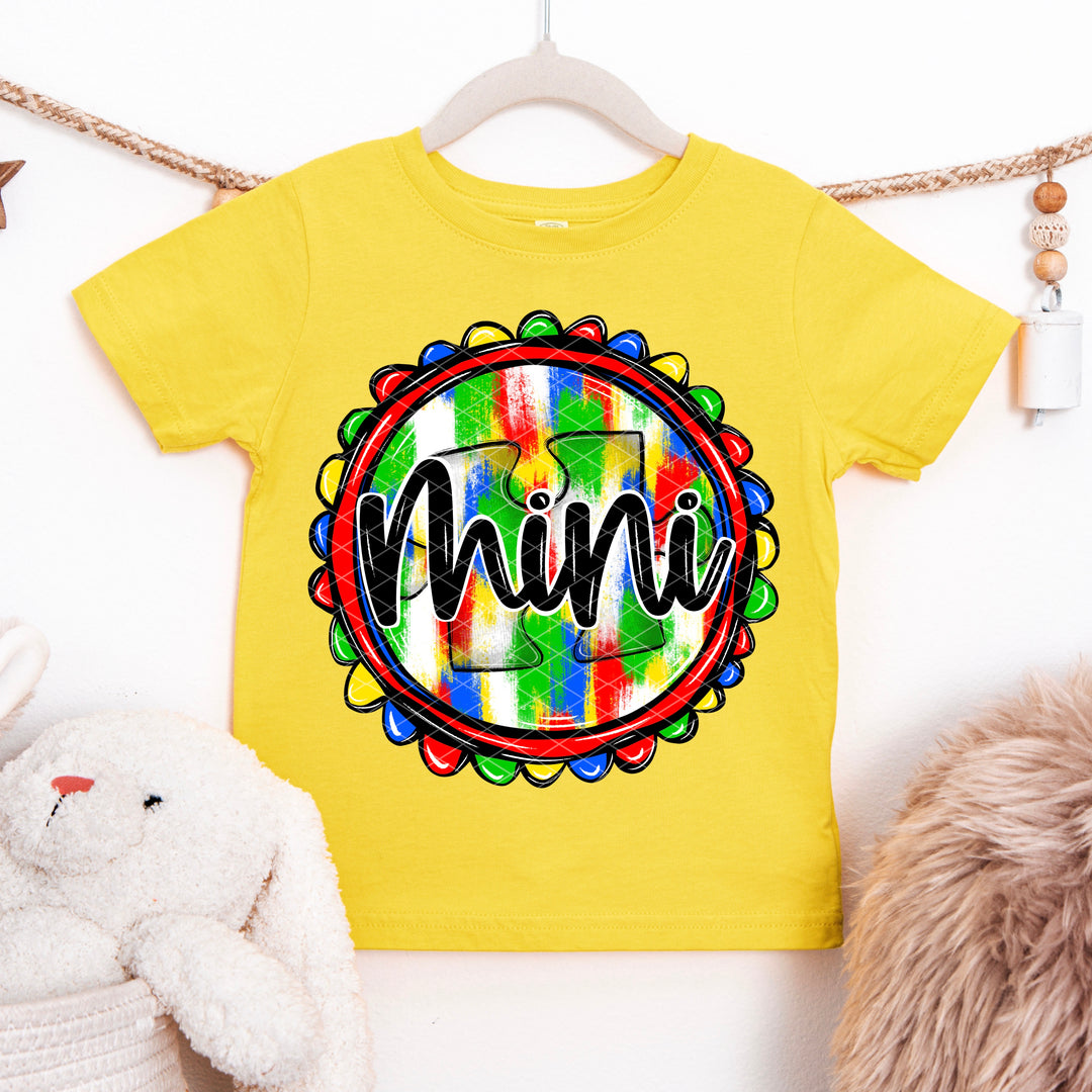 Mini Autism DTF Print