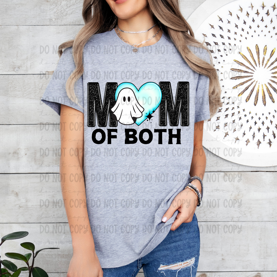 Mom of Both Ghost DTF Print