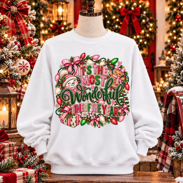 Most Wonderful Time Of The Year DTF Print