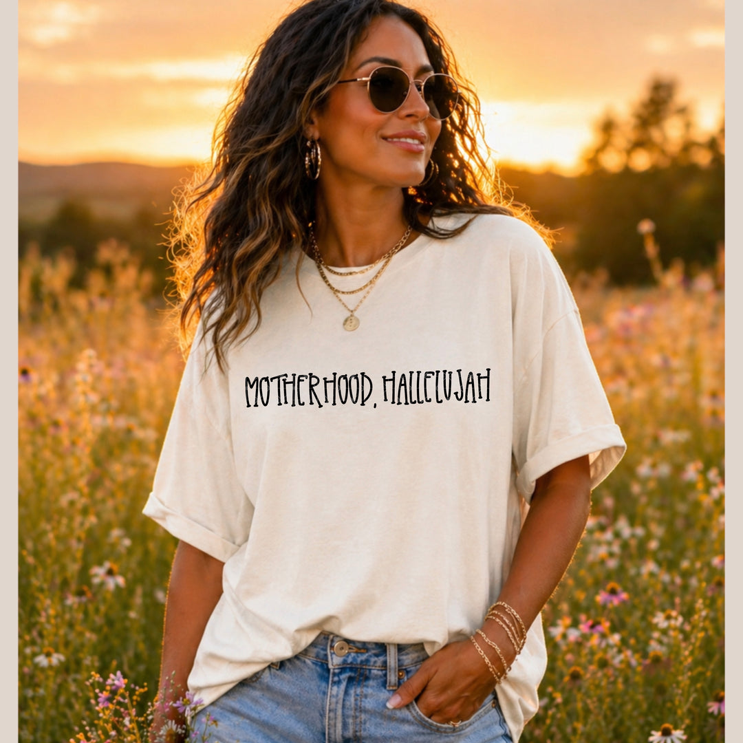 Motherhood Hallelujah DTF Print