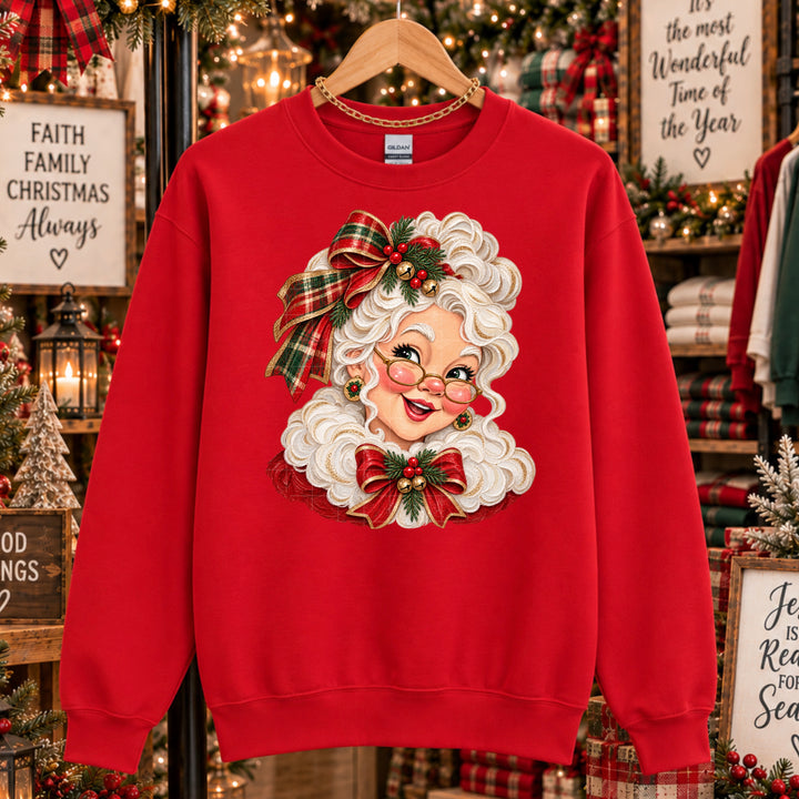 Mrs Claus Head DTF Print