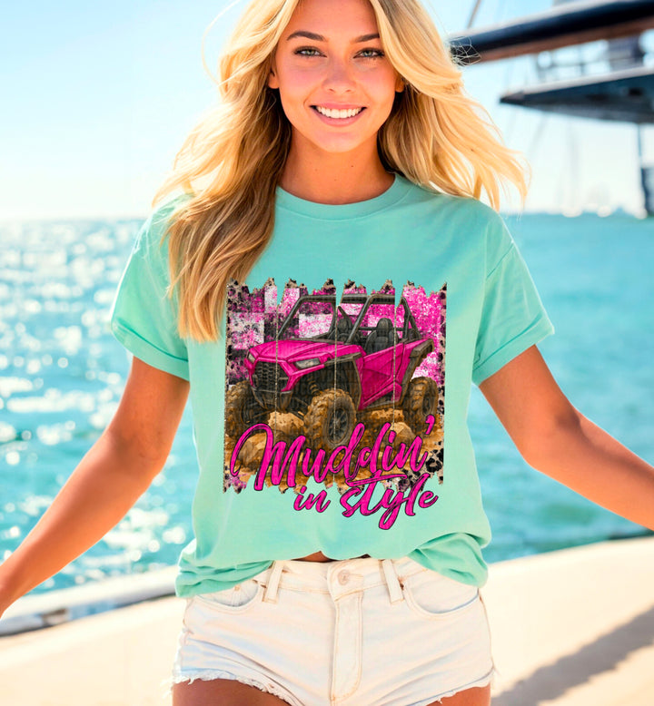 Muddin In Style DTF Print