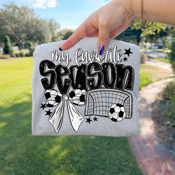 My Favorite Season Soccer DTF Print
